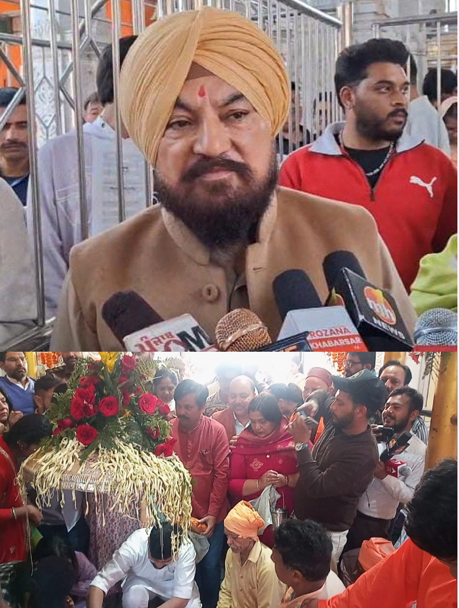MLA Neena Mittal along with family offered prayers at the ancient Shiv temple